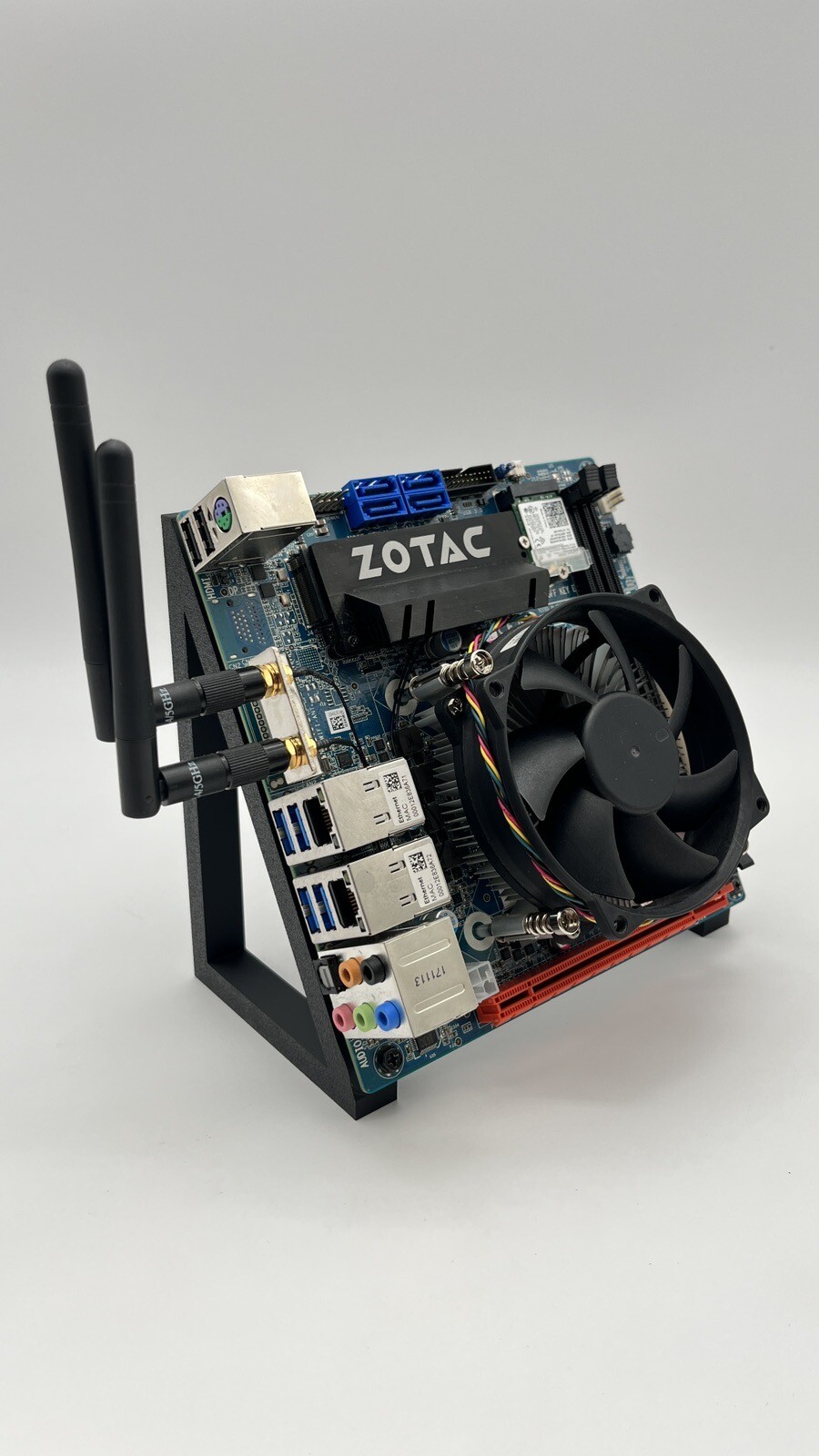 Mini ITX Vertical Motherboard Stand – Show Stand, Desktop, or Display Stand