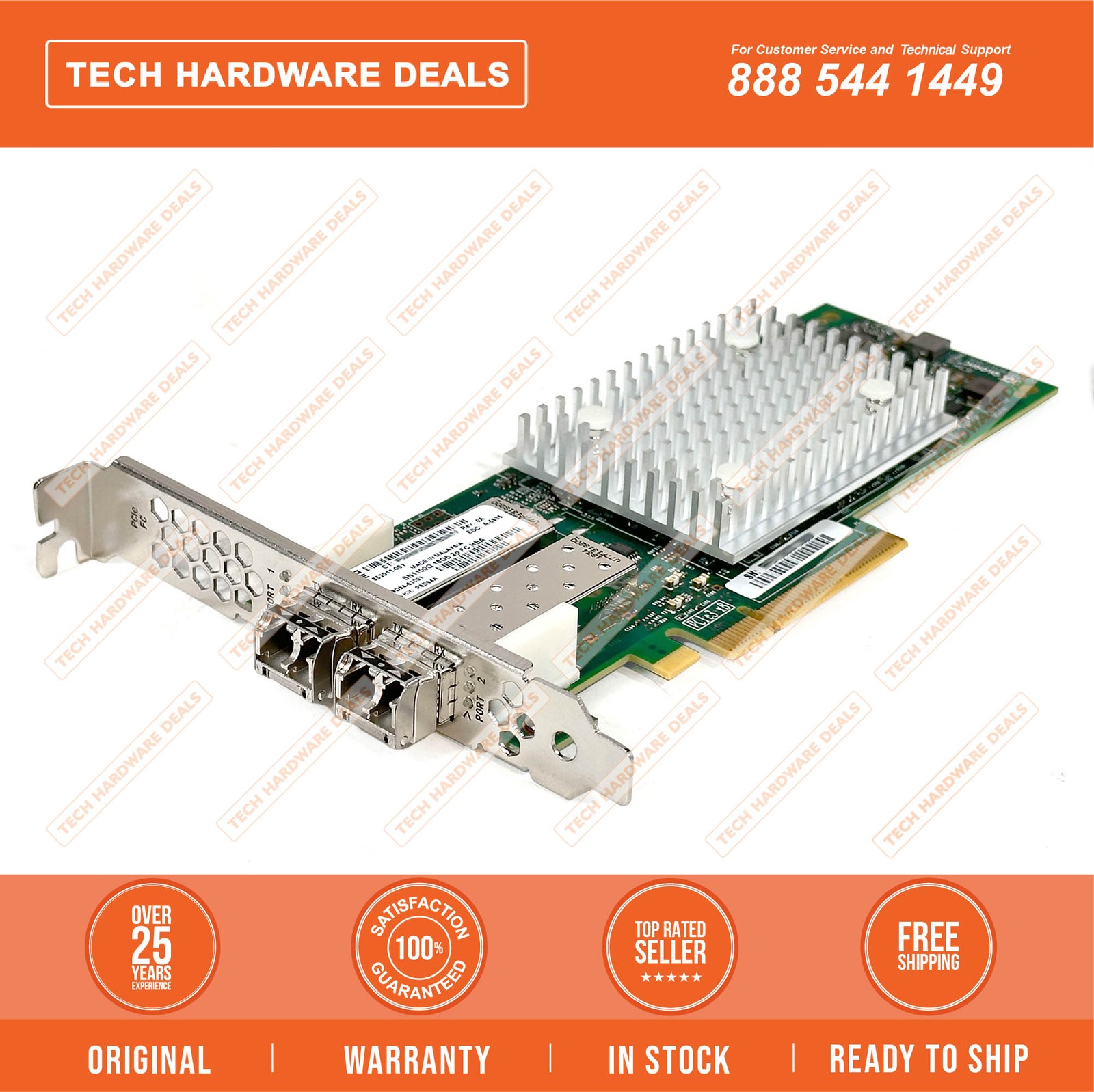 P9D94A HPE StoreFabric SN1100Q 16Gb Dual Port FC HBA with SFPs
