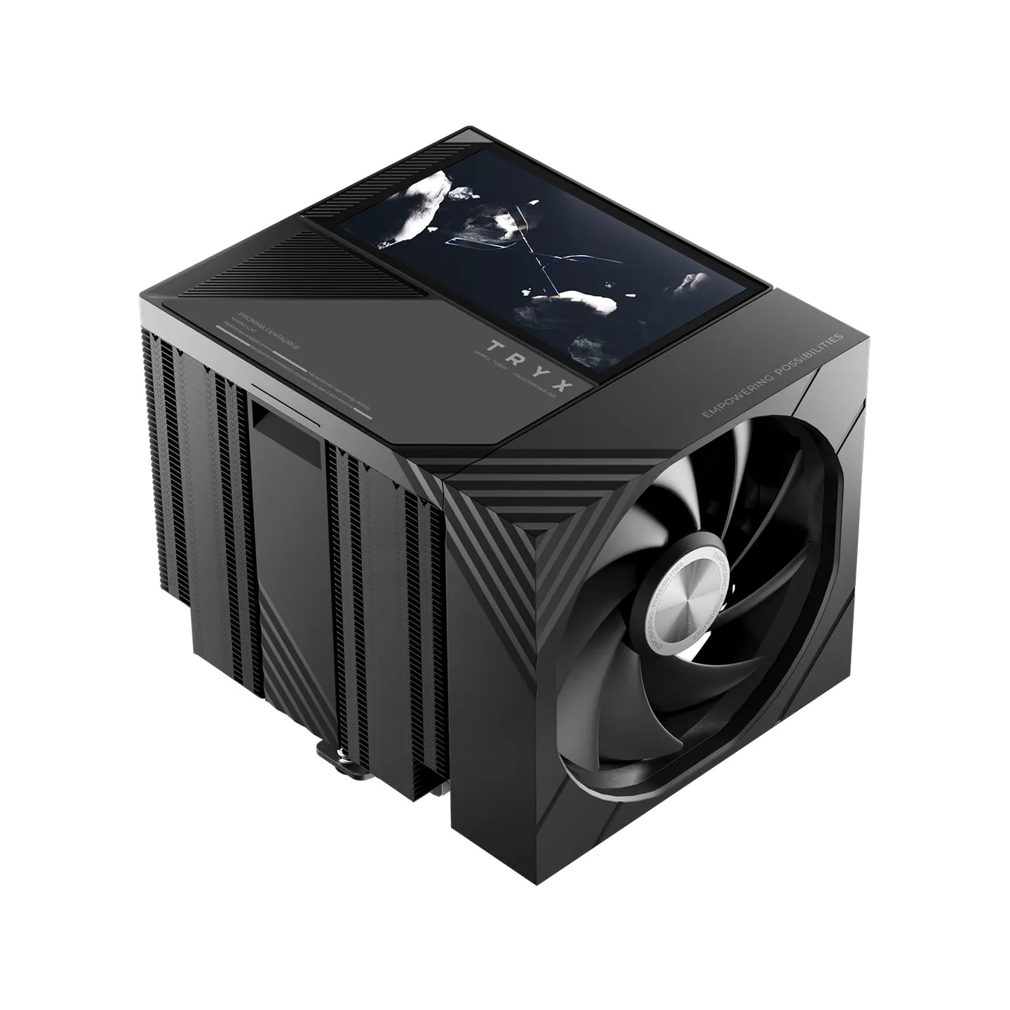 TRYX STAGE TURRIS Fengyu 620 Air-Cooled Radiator Black/