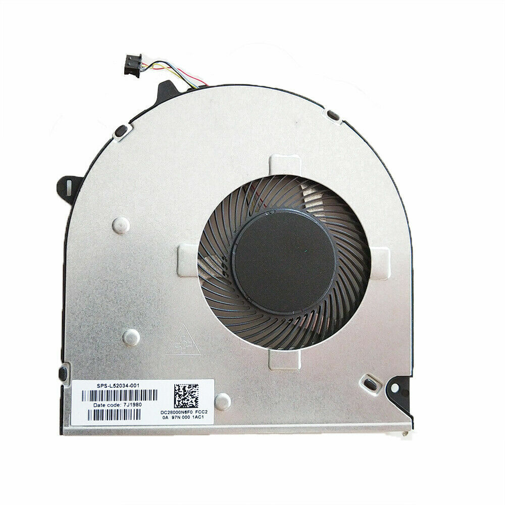 HP 15-dw2063st 15-dw2065st 15-dw2072cl 15-dw2632cl 15-dw2638cl CPU Cooling Fan
