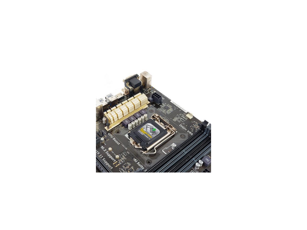 ASUS Z97-K R2.0 Motherboard LGA 1150 DDR3 RAM VGA DVI HDMI M.2 SATA III USB 3.0