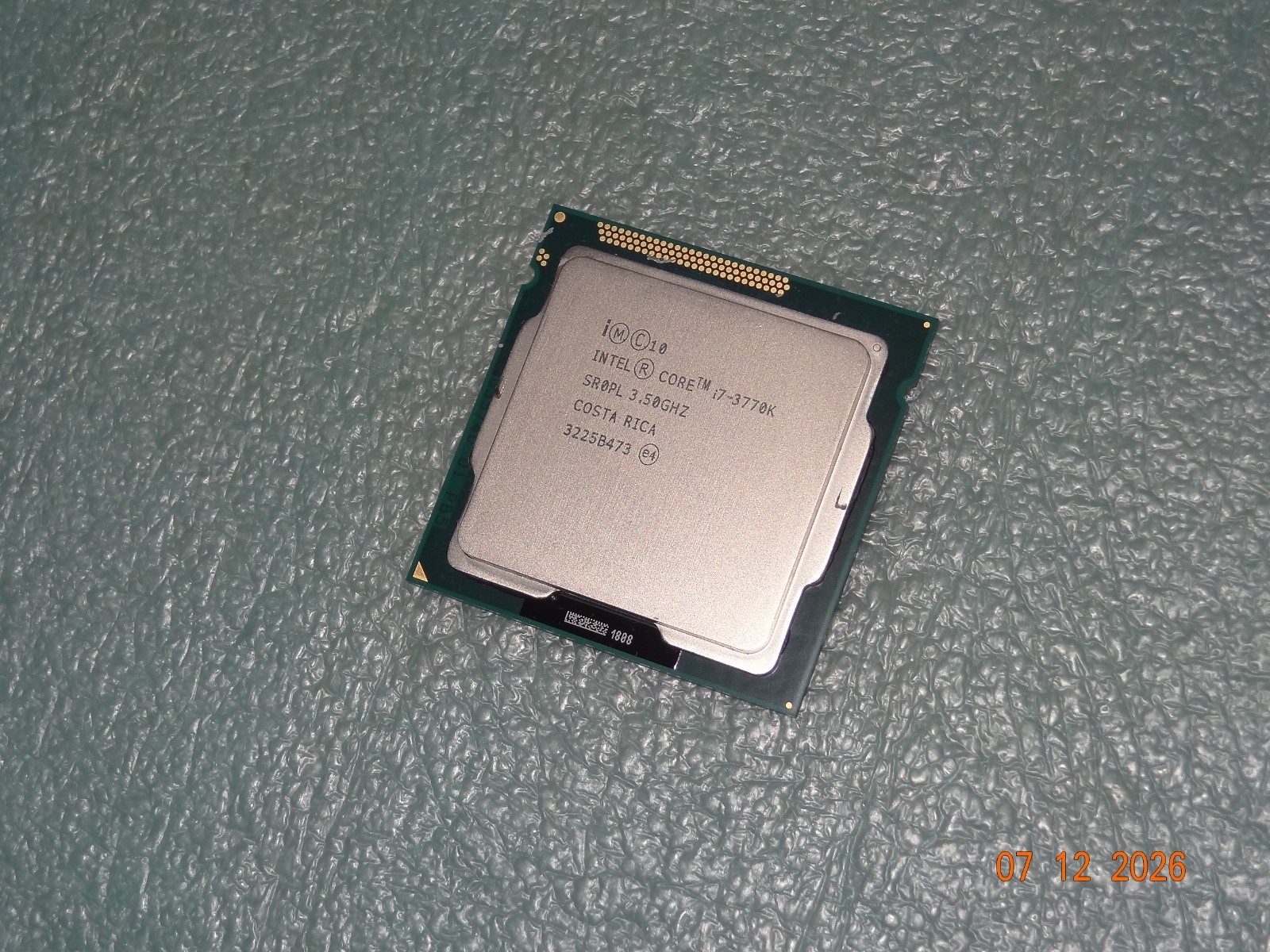 Intel Core i7-3770K 3.50GHz SR0PL 4Core 8M LGA-1155 CPU processor