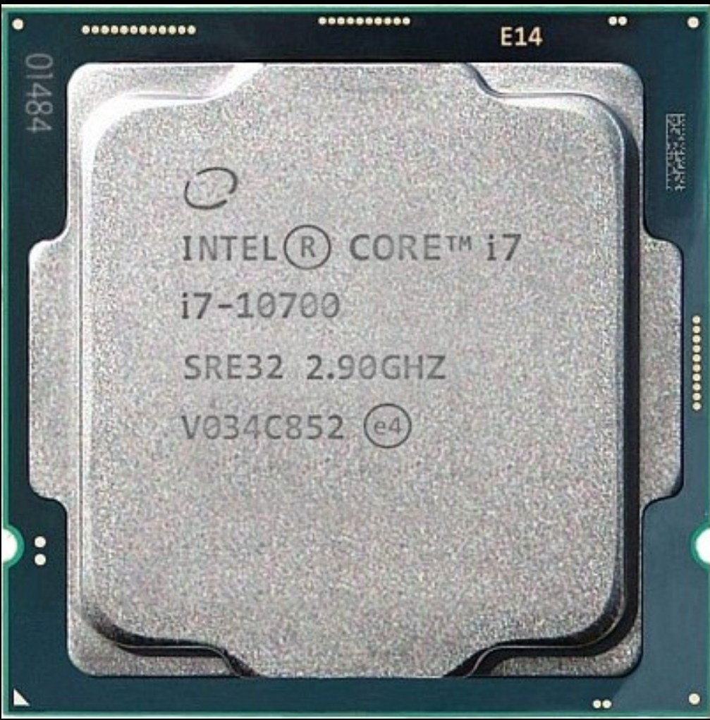 Intel 10th Gen Core i7-10700 SRH6Y 2.9GHz (Turbo 4.8GHz ) 8-Core 16M LGA1200 CPU