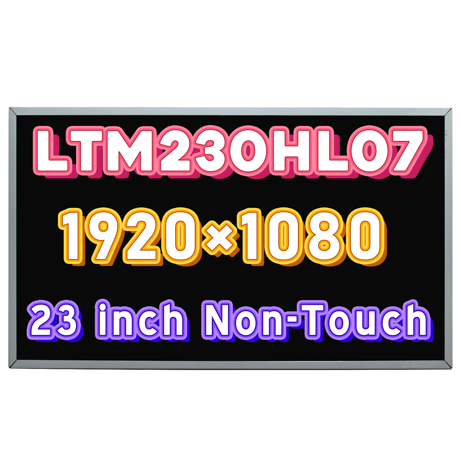 For Dell 0W6R3F AiO Replacement 23.0″ LED LCD Screen FHD Display Panel 1920×1080