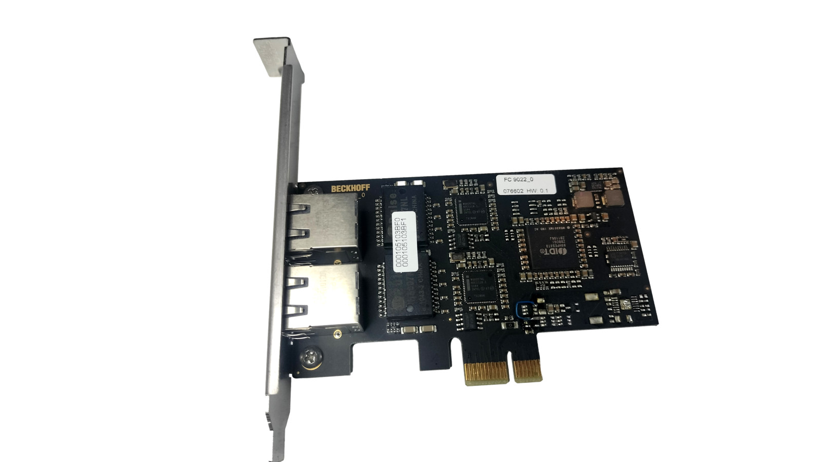 BECKHOFF FC9022 DUAL ETHERNET CARD