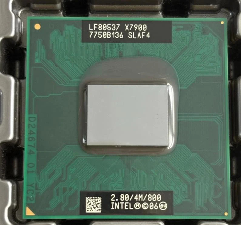 Intel Core 2 Extreme X7900 SLAF4 Dual Core Processor 2.8 GHz, Socket P, 44W CPU