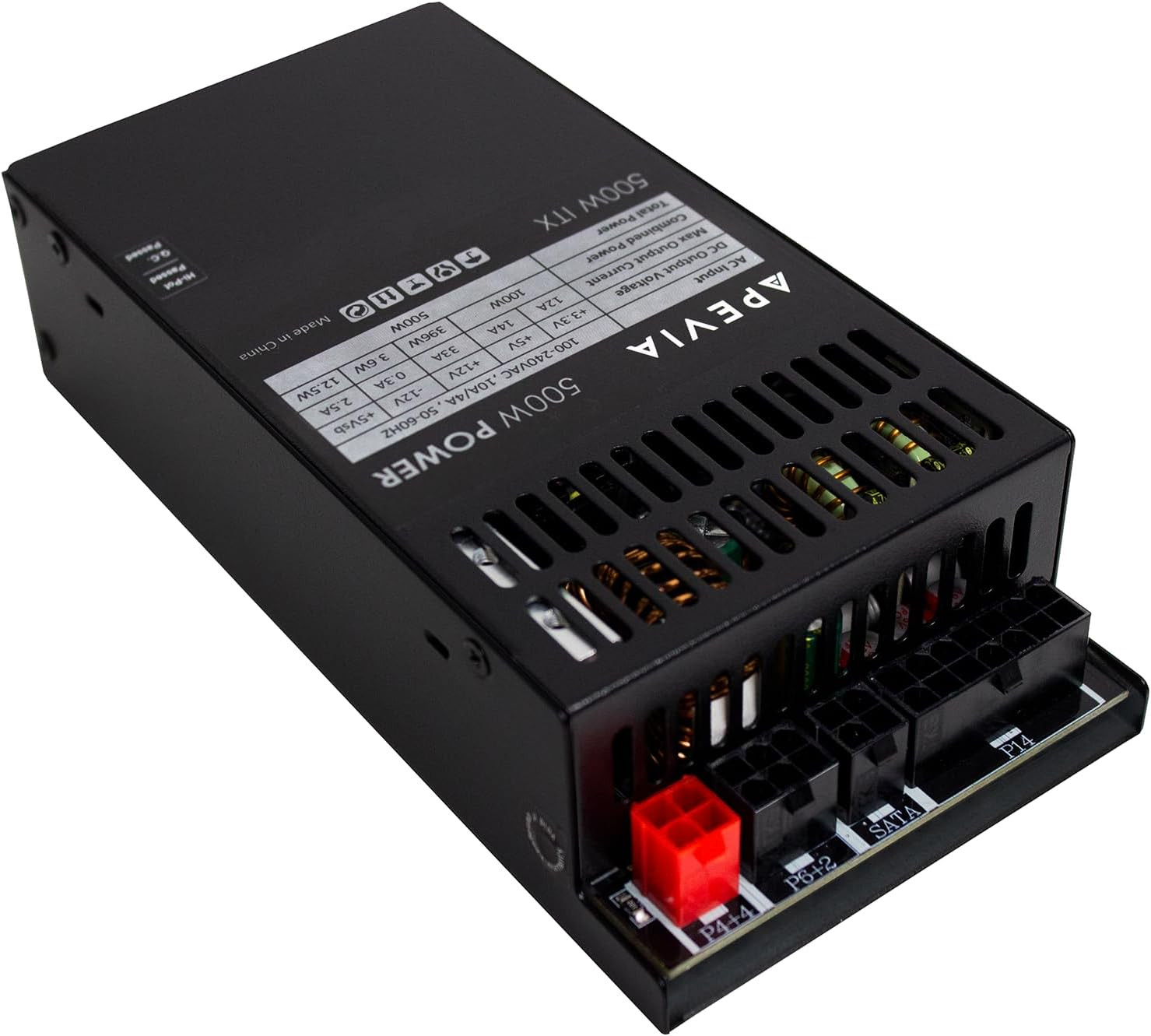 ITX-PFC500W Mini Itx/Flex ATX / 1U 500W Fully Modular Power Supply, Full Range A