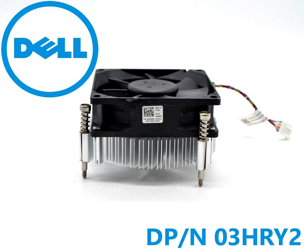 Lot24 Dell Fan OEM heatsink DP/N 03HRY2 / 3HRY2 4-Pin G5 5000 5090 XPS 8940