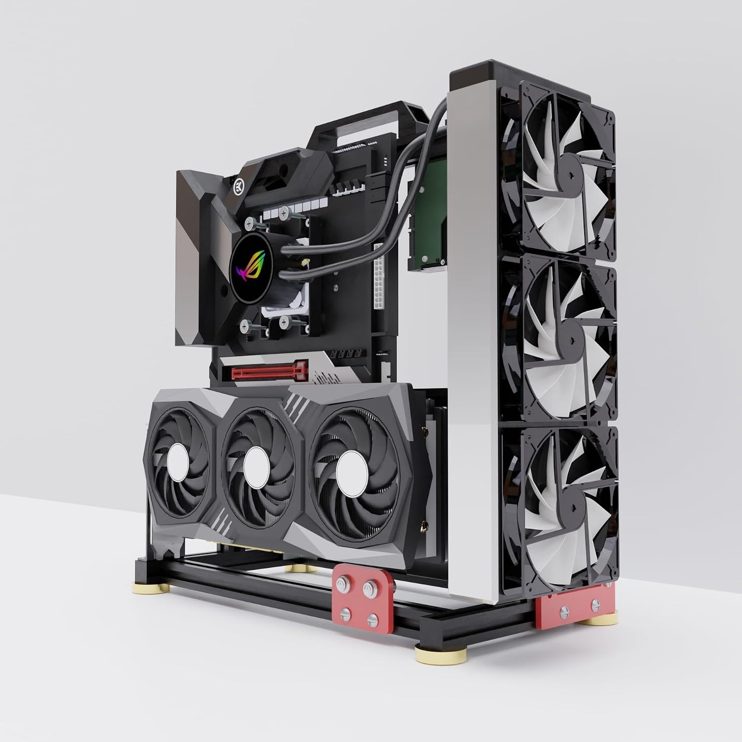 Aluminum Computer Chassis – DIY Build Water Cooling Support
