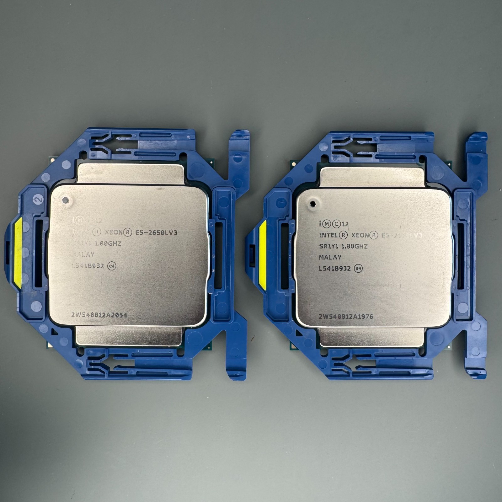 *Matching Pair* SR1Y1 Intel Xeon E5-2650L v3 12-Core 1.8GHz 65W LGA 2011-v3