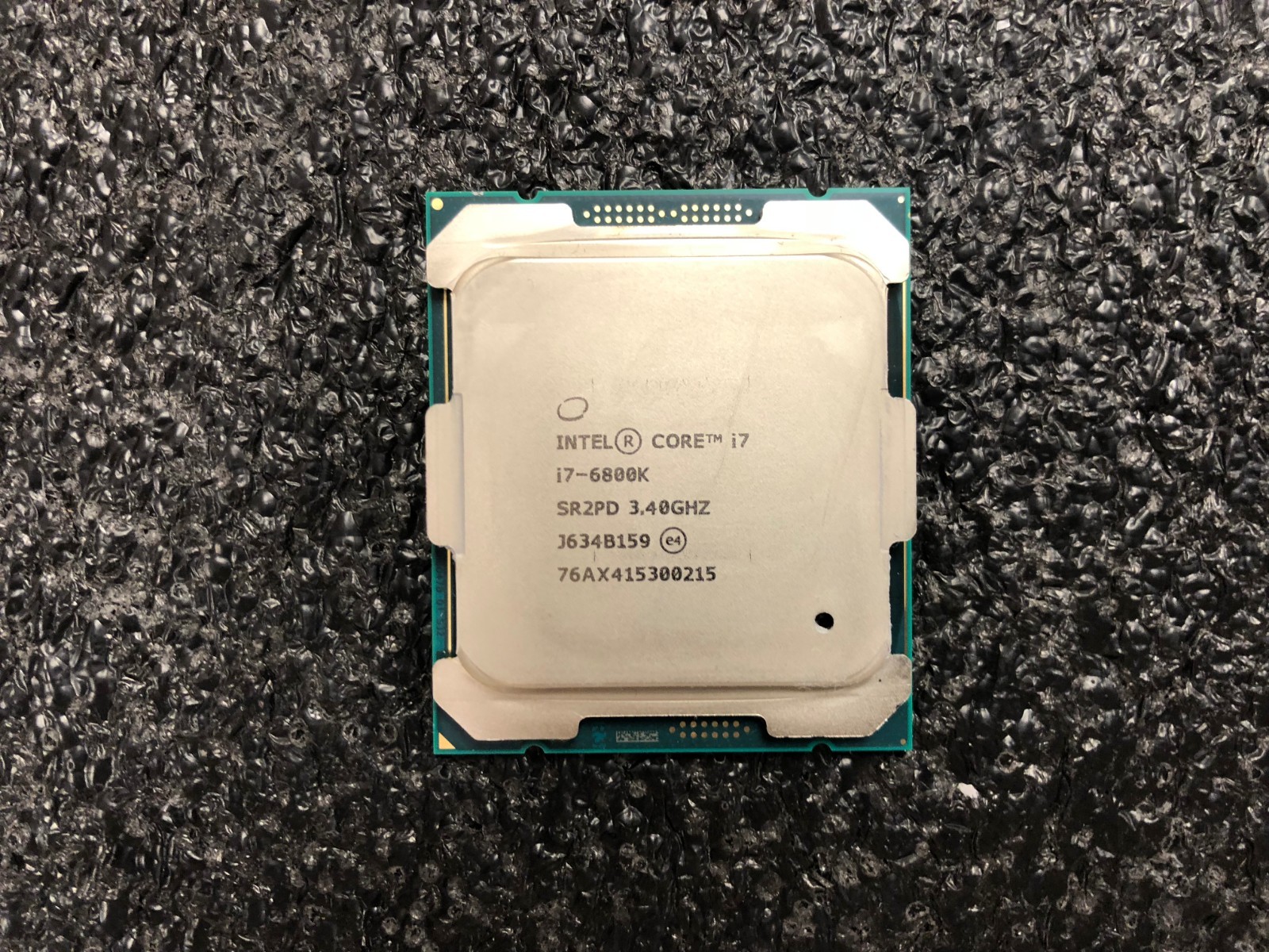 Intel i7-6800K 3.4 GHz Six-Core LGA 2011 Processor 15M Cache up to 3.60 GHz