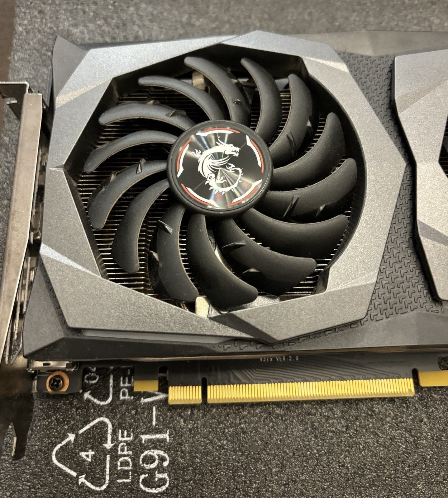 MSI GeForce GTX 1660 GAMING X 6G GDDR5 Twin Frozr 7 V379 Used Box And All Papers