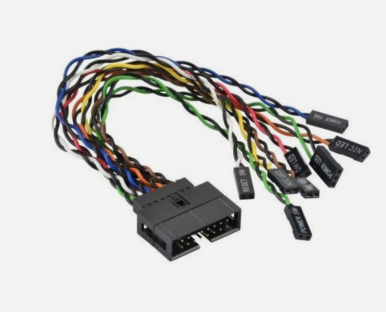 Supermicro CBL-0084L 16 Pin Front Control Panel Cable