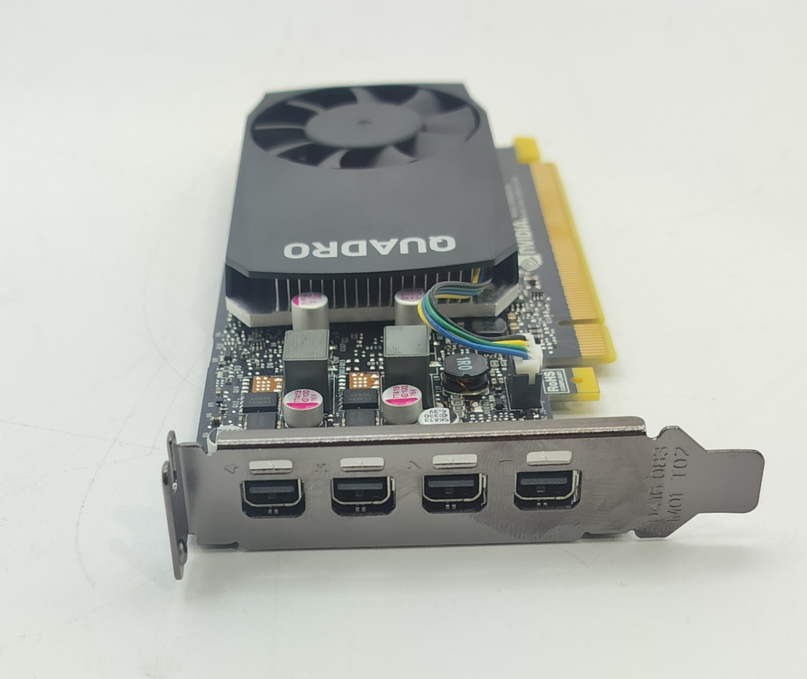 Dell Nvidia QUADRO P1000 GRAPHICS CARD | 0P0P1J | 4GB GDDR5 X4 Mini DP