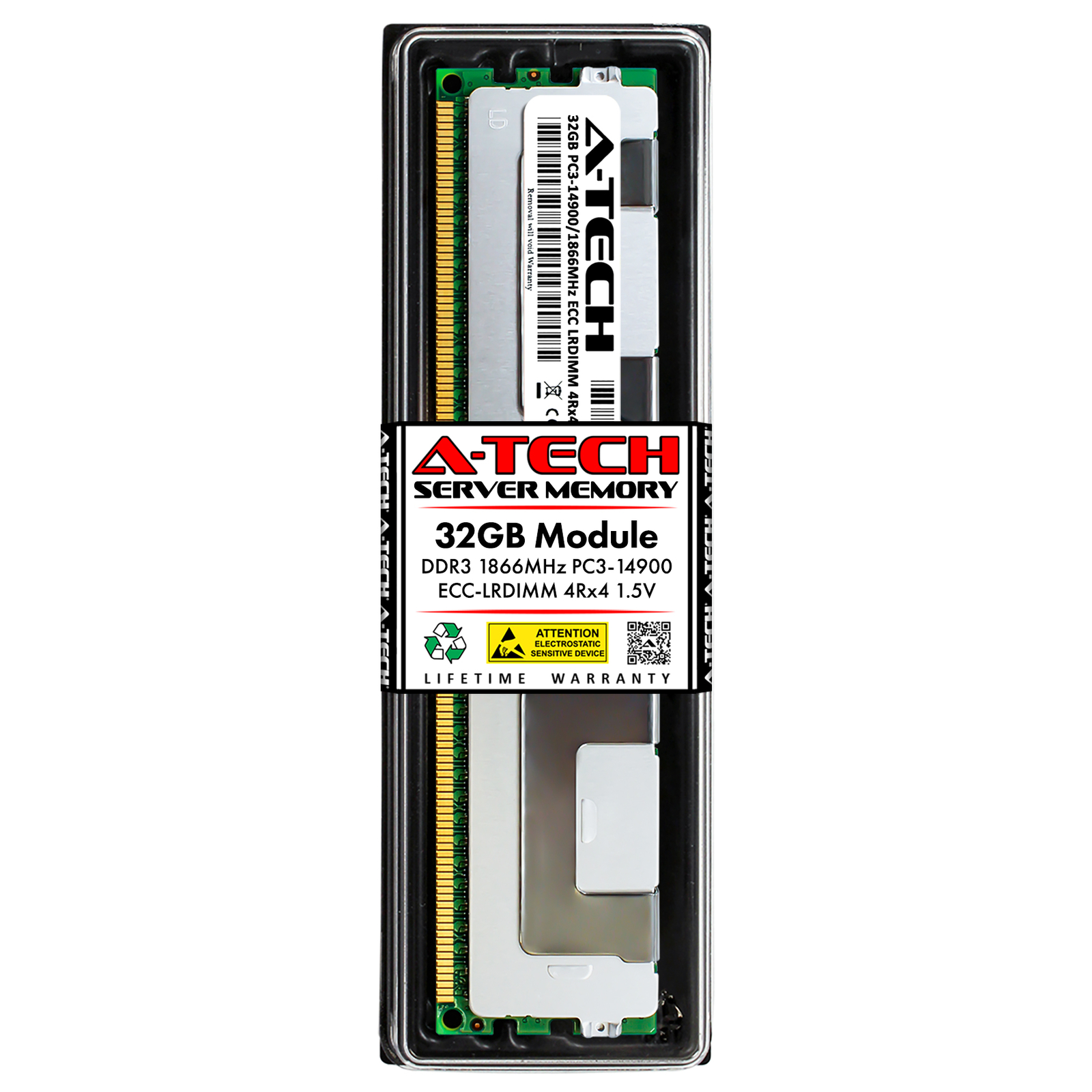 32GB PC3-14900 ECC LR RAM for Dell PowerEdge C8220 (SNPJGGRTC/32G Equivalent)