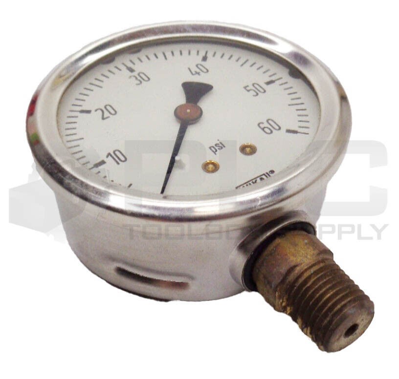NEW WIKA GAUGE 0-60PSI 1/8″ 2-3/4″ FACE