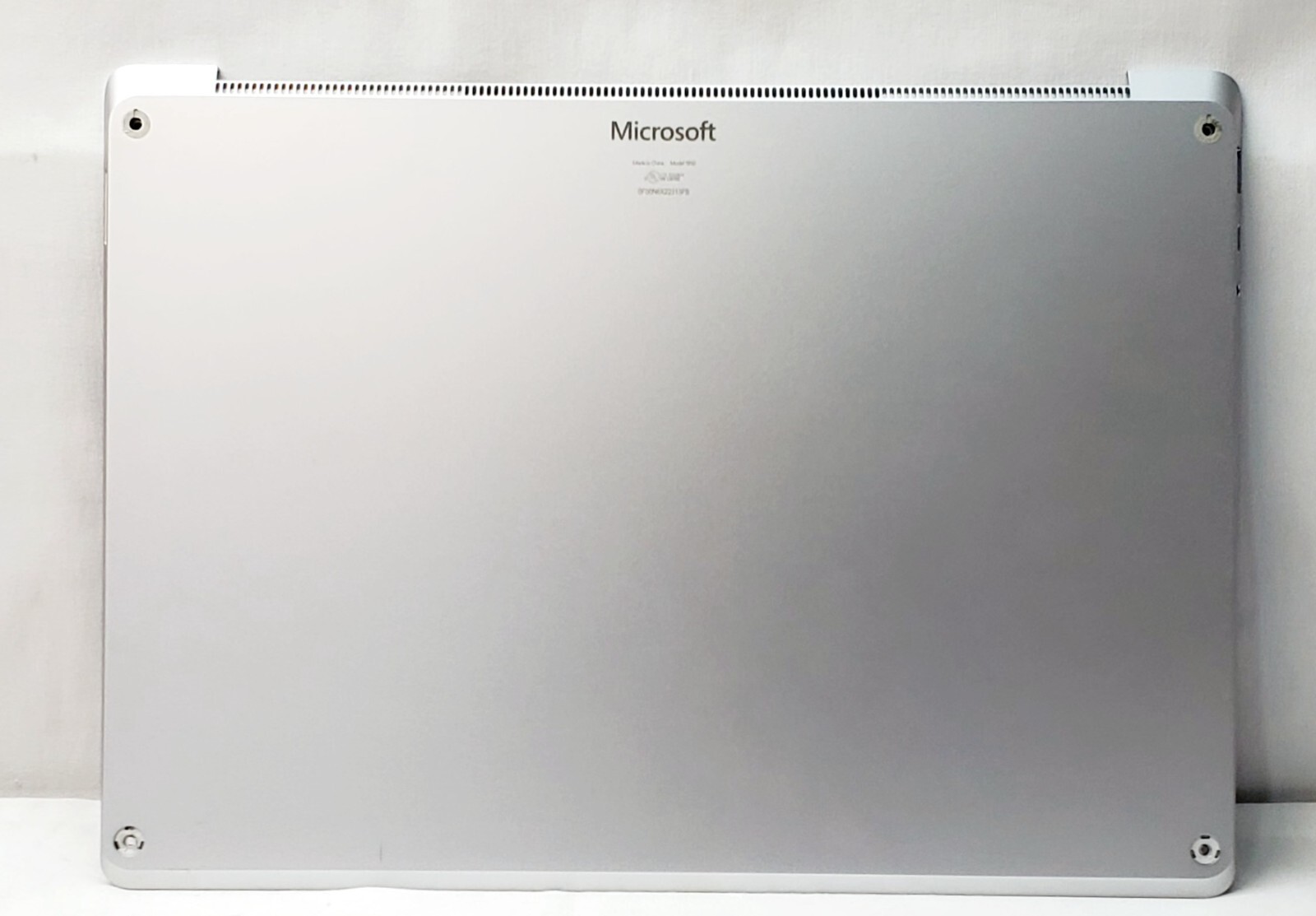 Microsoft Surface Laptop 4 5 13.5 1950 Bottom housing with Battery PLATINUM