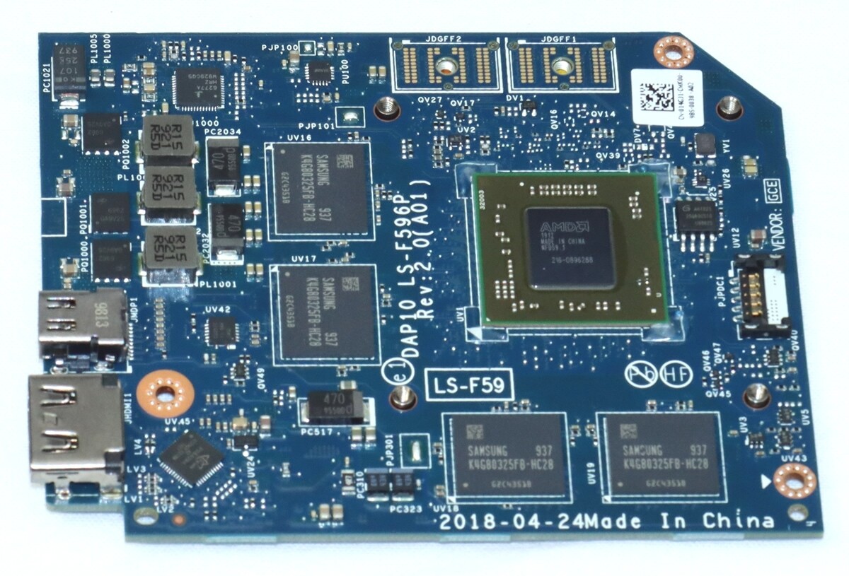 NEW Dell 14GJ1 Precision 7530 AMD Pro WX4150 4GB GDDR5 Graphics Card