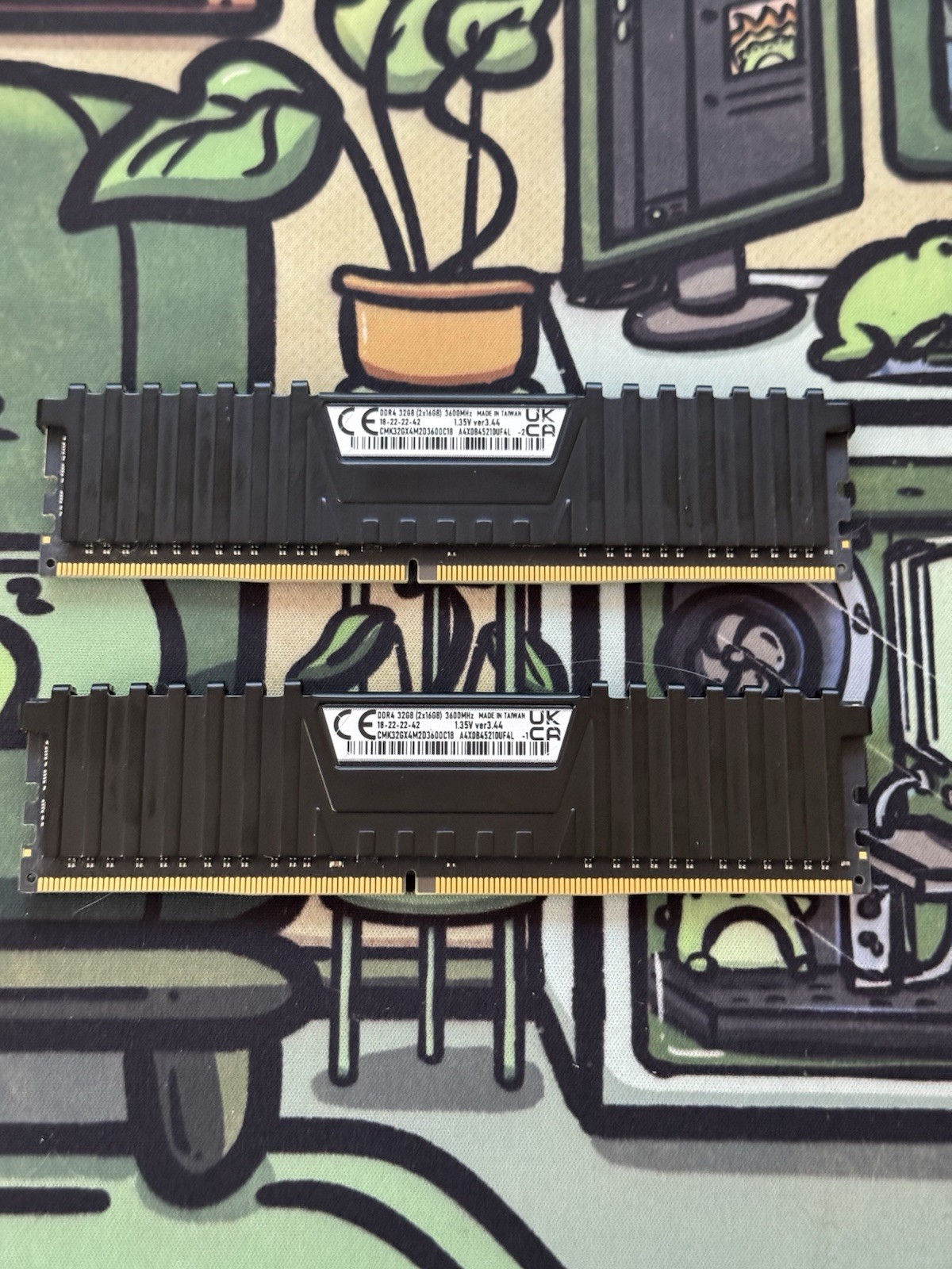 Corsair Vengeance LPX 32GB (2x16GB) DDR4 3600MHz DIMM