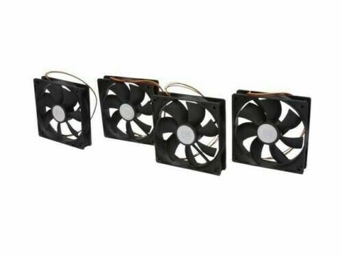 Brand NEW*****(4-Pack) Cooler Master 120mm Computer Case Fan w/3-Pin & 4-Pin
