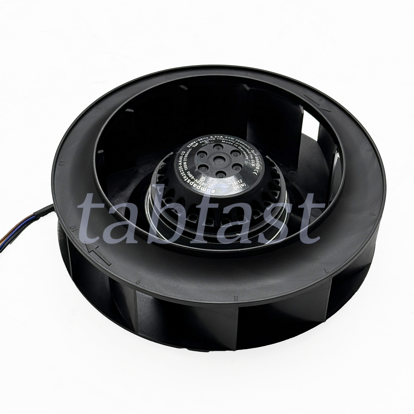 Brand New Centrifugal Fan R2E220-AA40-23 230V 0.38A 85/100W Ebmpaps radiator