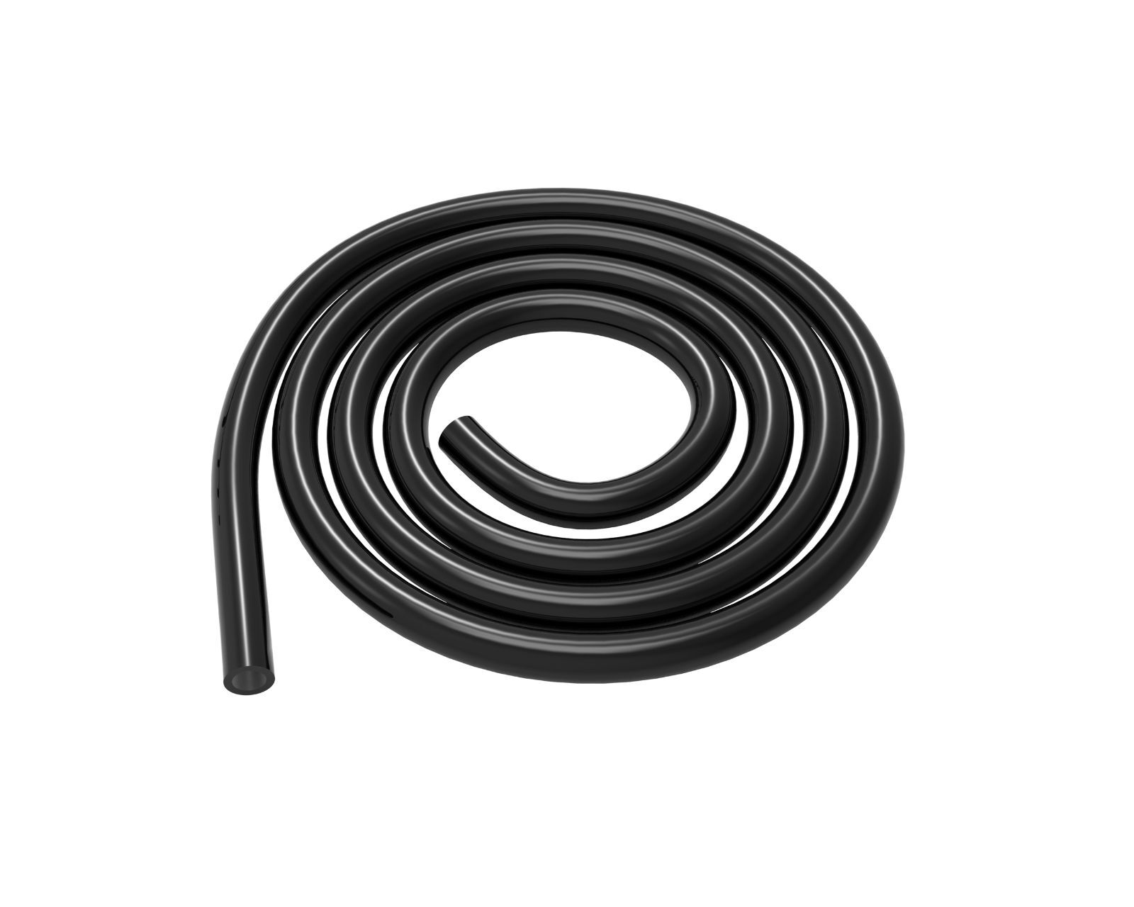Bykski 8mm x 12mm Flexible TPV (EPDM) Tubing – Black – 3 Meters