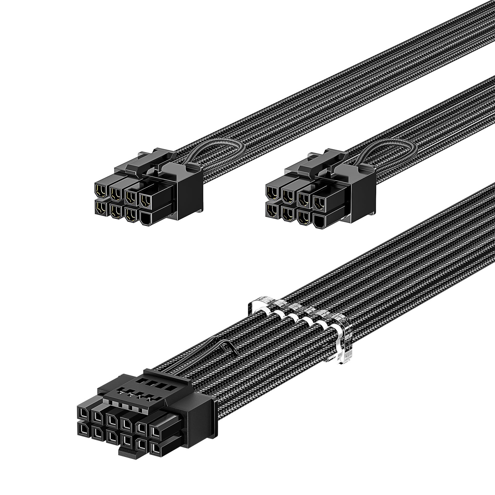 Fasgear PCIe 5.0 Power Cable 70cm – 16pin (12+4) 12VHPWR Connector for RTX 50…