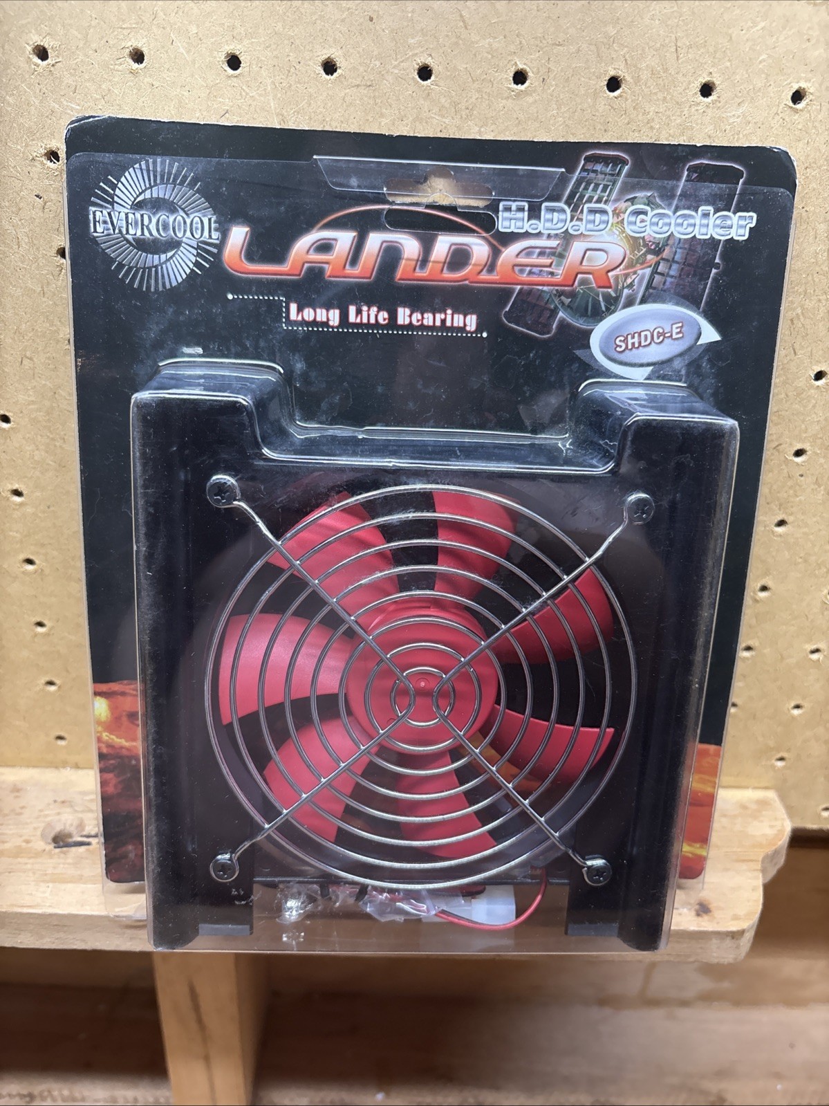 Evercool Lander Hard Drive Cooler -SHDC-E -120mm Fan for 5.25” PC Case Drive Bay
