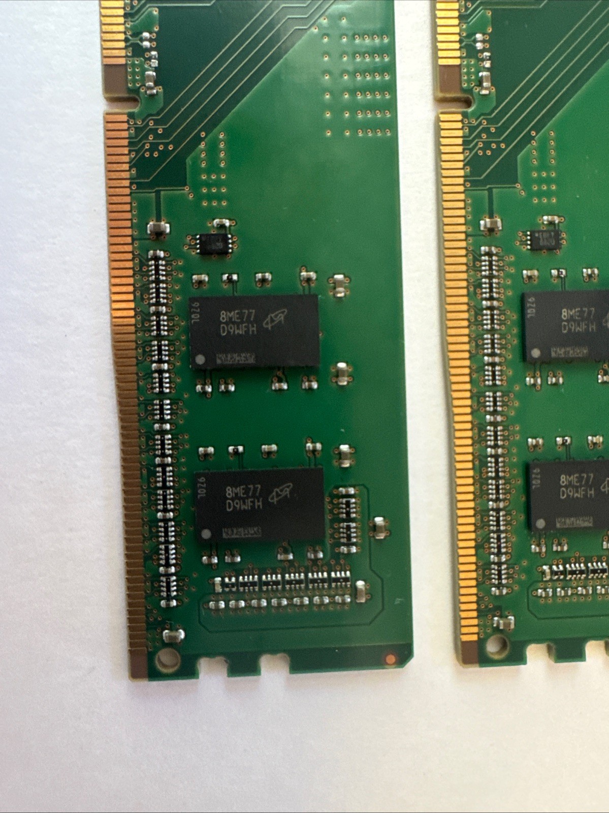 Micron 8GB (4GBx2) 1rx16 pc4-2666v-uc0-11 UDIMM Desktop Ram