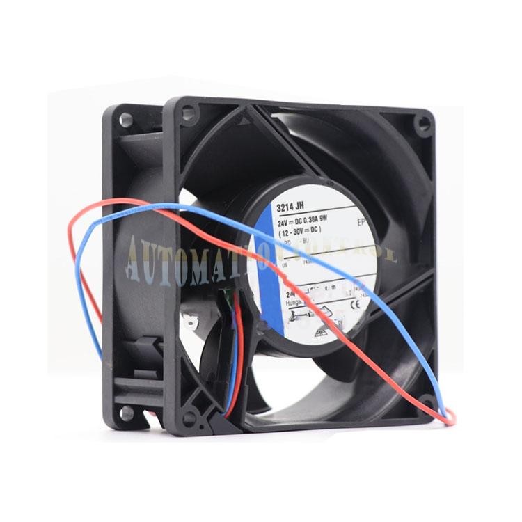 3214JH Axial Fan DC 24V 9.0W 0.38A 92*92*38MM 86CFM Square Cooling Fan