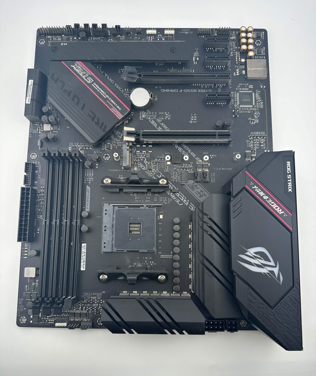 Asus ROG Strix B550-F Gaming WiFi II AMD AM4 ATX Motherboard Black Excellent