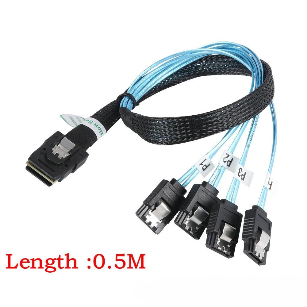 PCIE to Mini SAS SFF-8087 hard disk expansion SATA 6GB interface