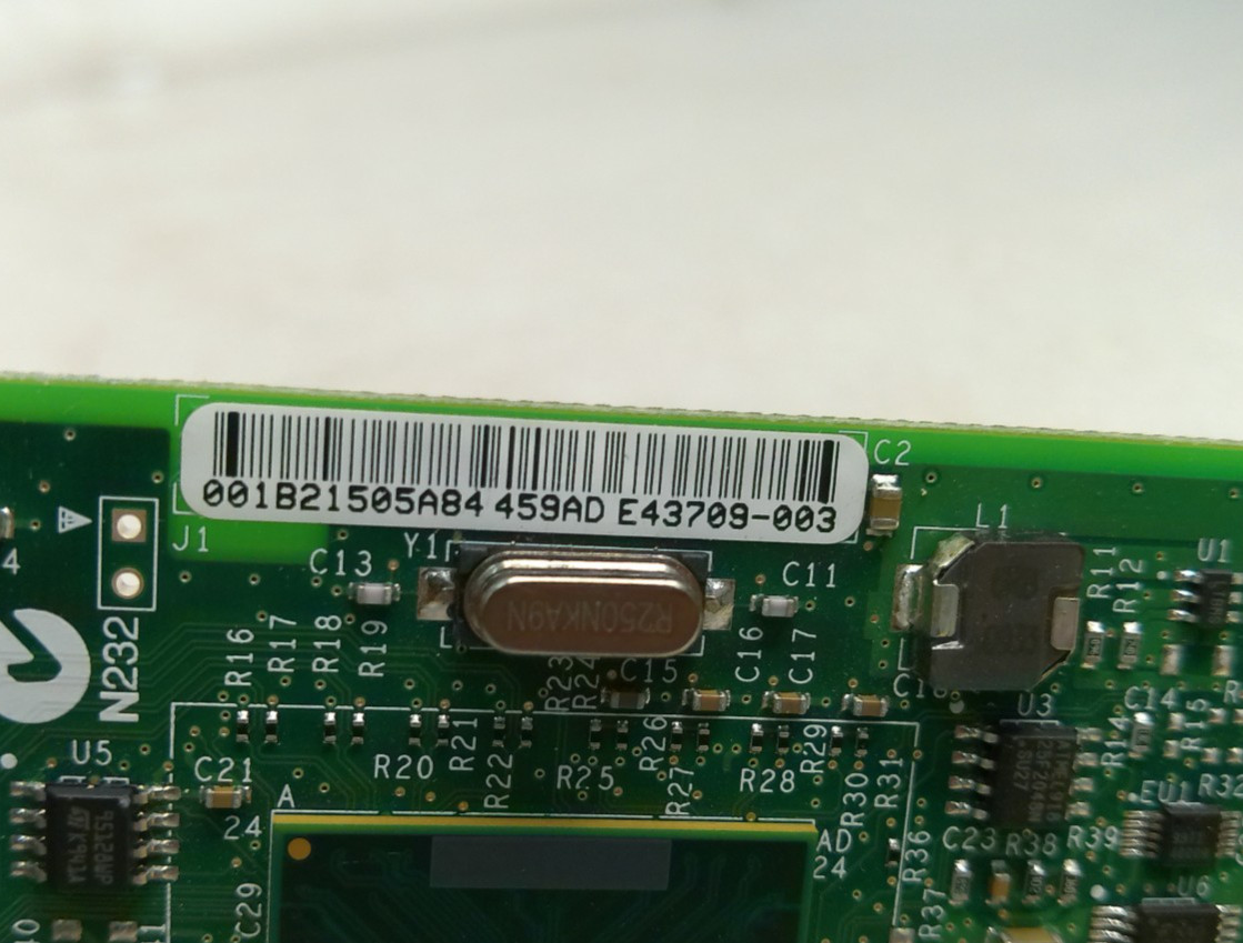 Intel E43709-003 Dual-Port Gigabit Server Network Adapter