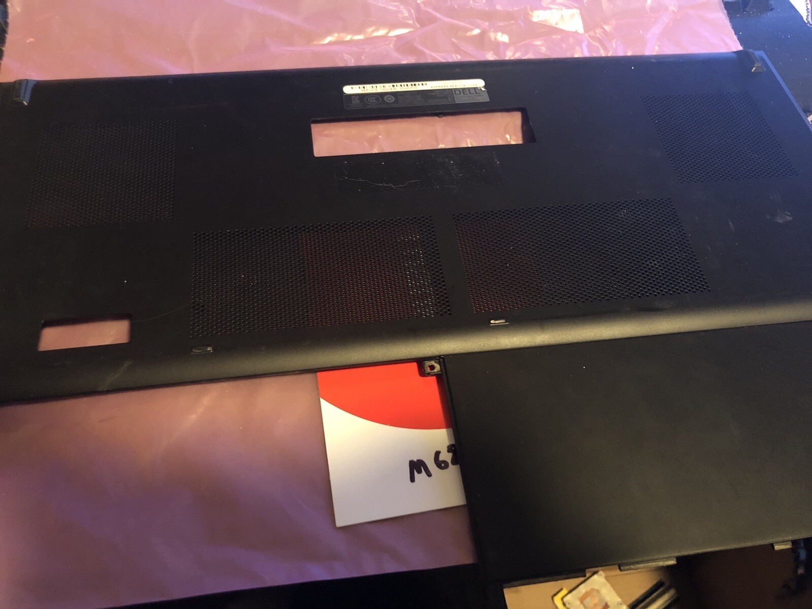 Dell Precision M6800 Business Gaming Laptop Bottom Cover