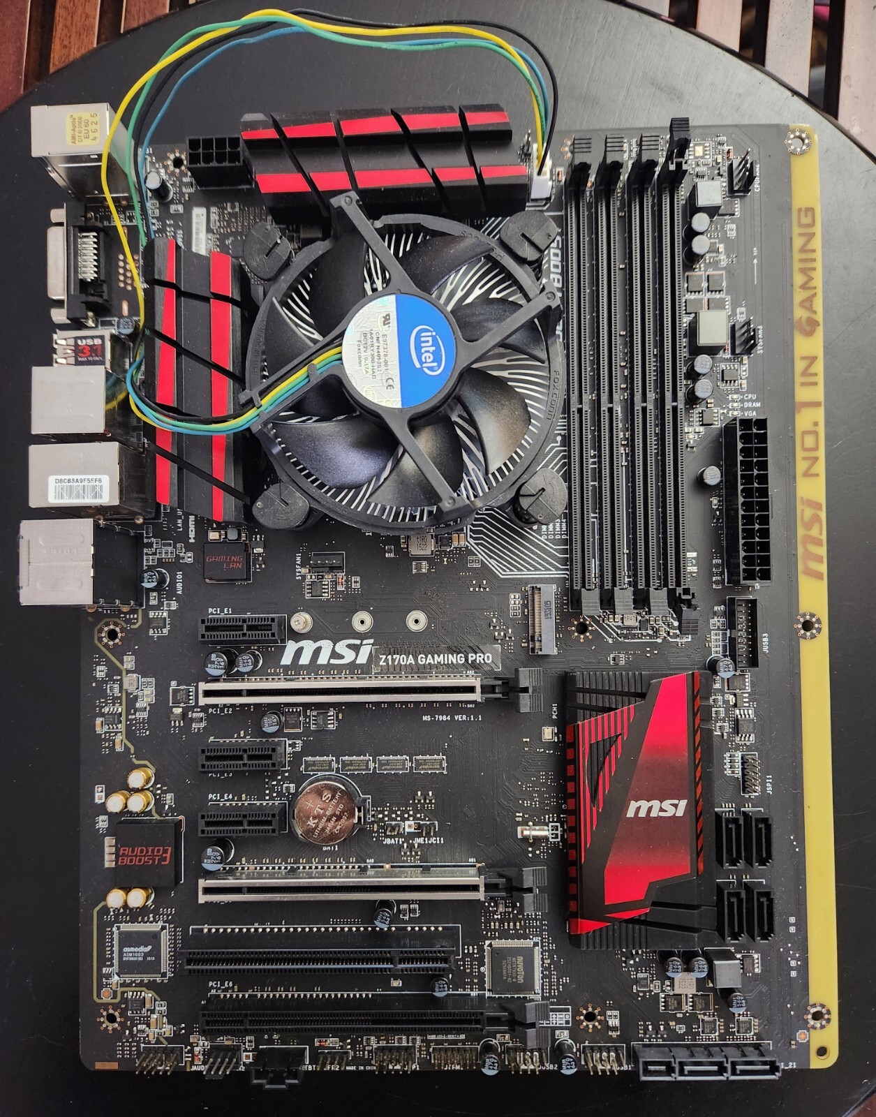 MSI Z170A Gaming Pro , Intel Motherboard With Viper Ddr4 4 Gb # C0649