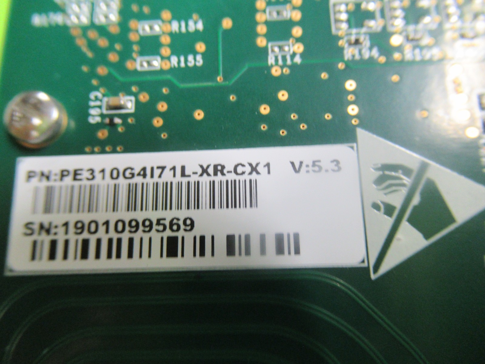 Silicom PE310G4I71L-XR-CX1 Quad Port PCIe Network Interface Adapter