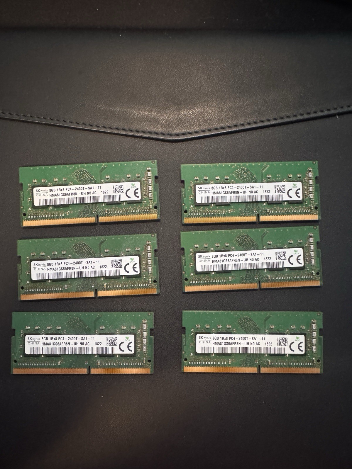 SK Hynix 16GB (2x8gb) 1Rx8 DDR4 2400MHz Laptop Ram Memory HMA82GS6AFR8N *Tested*