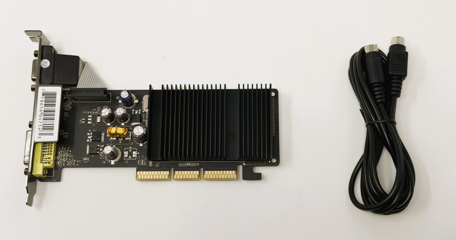 XFX NVIDIA GeForce 6200 512MB DDR2 AGP 8X Video Graphics Card Boxed Retro NOS