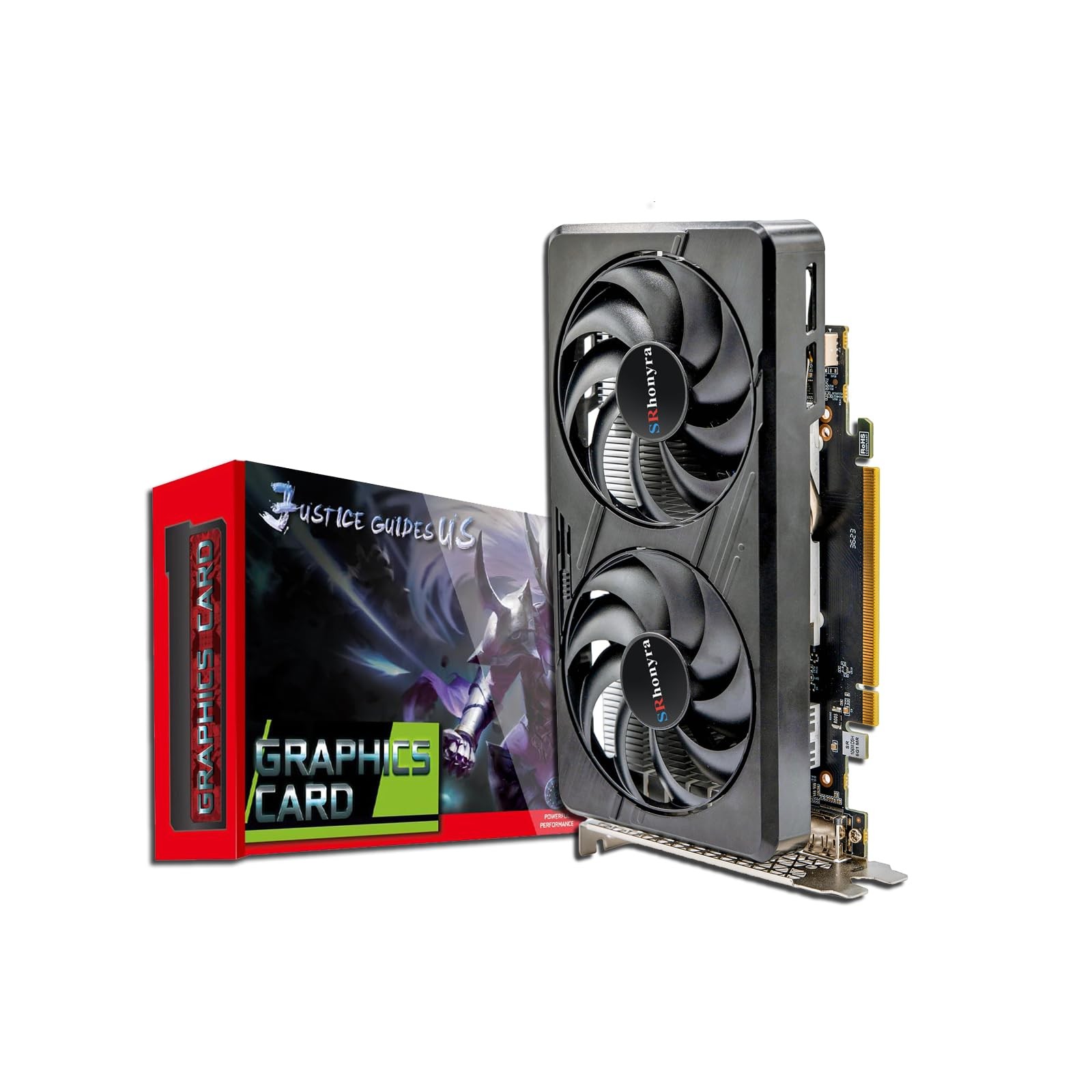 SRhonyra GTX 1060 6GB Graphics Card 192 Bits GDDR5 PCIe 3.0 x16 1060