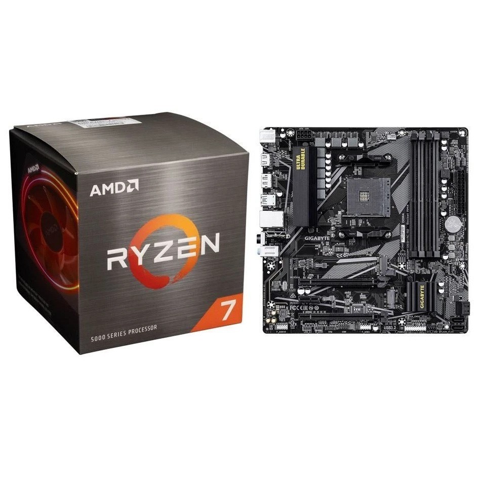 AMD Ryzen 7 5800XT & Gigabyte B550M DS3H AC R2 – CPU & Motherboard Combo