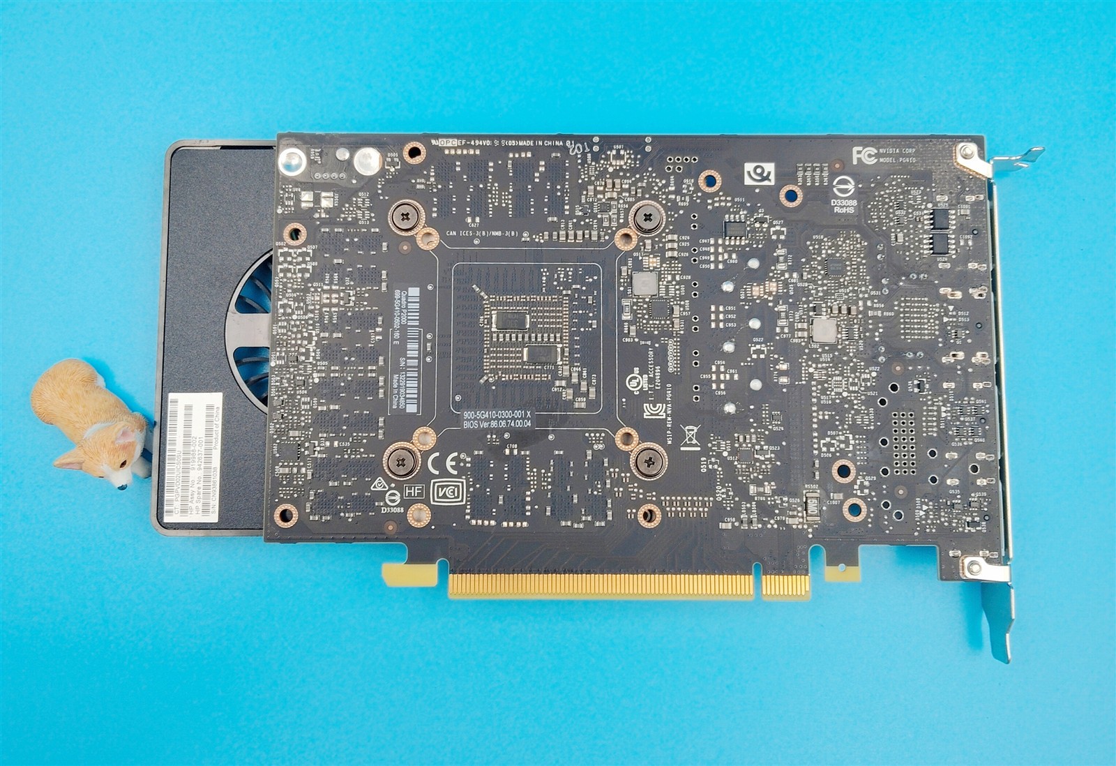 919988-002 942637-001 HPE NVIDIA QUADRO P2000 5GB GDRR5 VIDEO GRAPHICS CARD