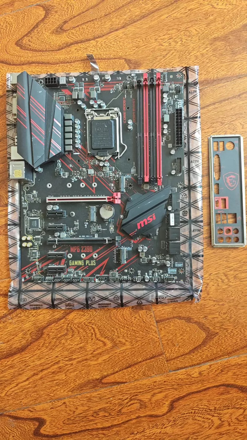MPG Z390 GAMING PLUS LGA 1151 MSI Intel ATX Motherboard M.2 USB 3.1 DDR4