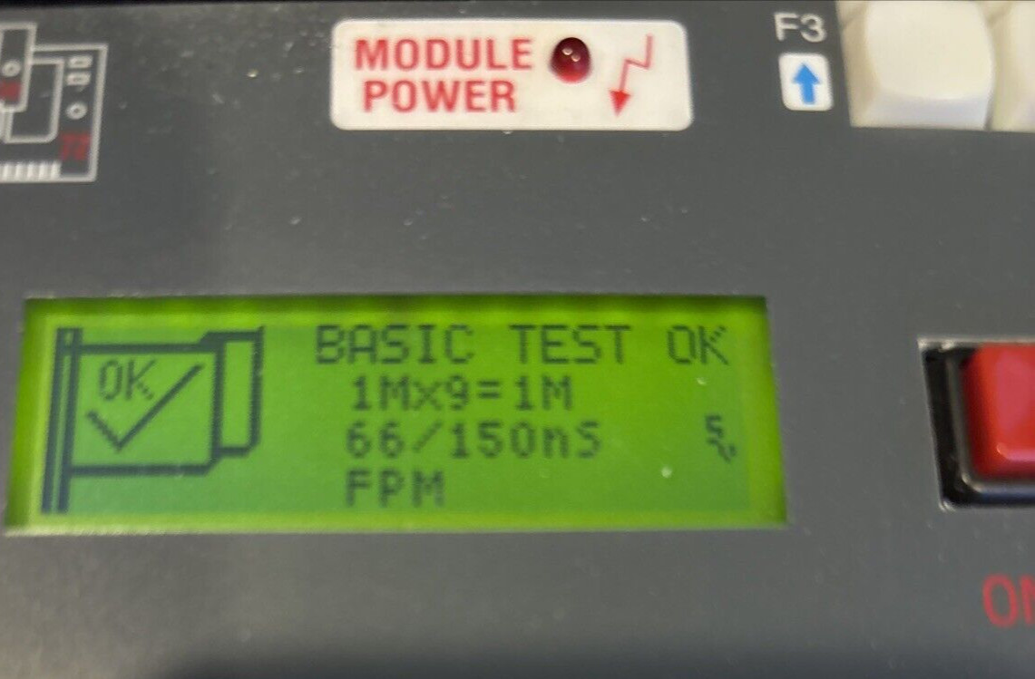 2 x 1MB 80ns FPM SIMM Memory Module RAM 2MB Silver PC 286 386 *TESTED*