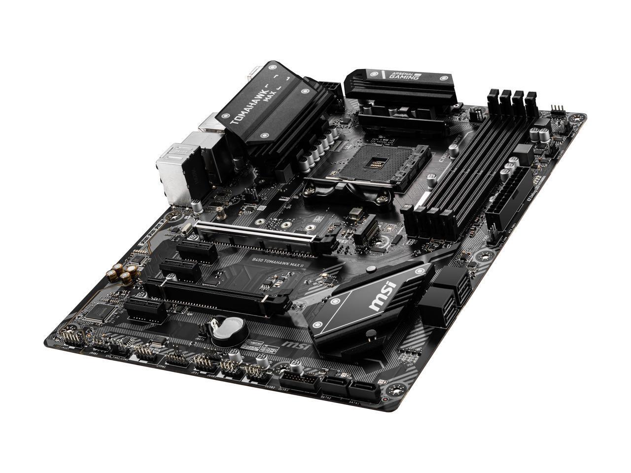 MSI B450 TOMAHAWK MAX Motherboard AM4 4*DDR4 USB 3.2 HDMI M.2 SATA III PCI-e 3.0