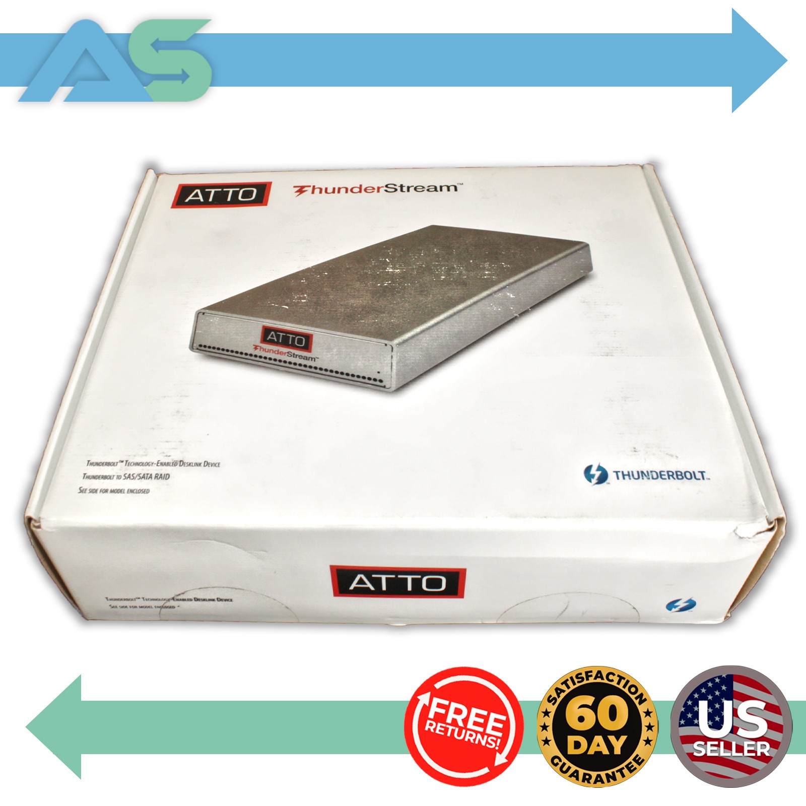 ATTO ThunderLink FC 2082 Thunderbolt 2 to 8Gb/s Fibre Channel | TLFC-2082-D00