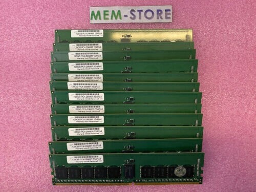 4X77A12187-MB 1.5TB (12x128GB) kit DDR4 2933MHz Memory ThinkSystem SR630 Server