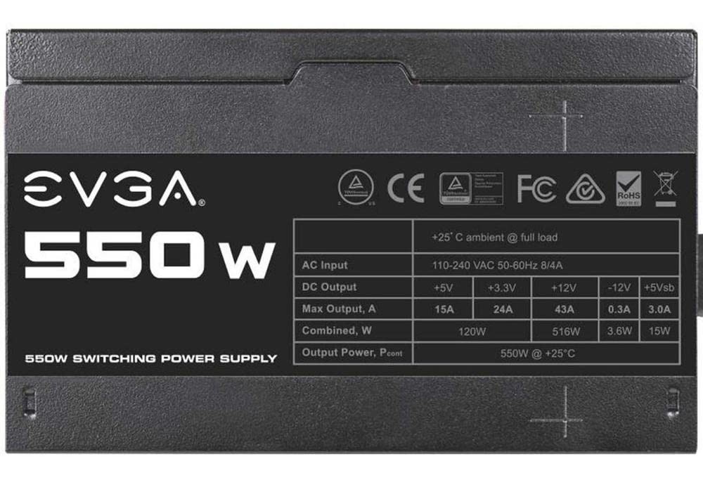 100-N1-0550-L1 550 N1, 550W, 2 Year Warranty, Power Supply
