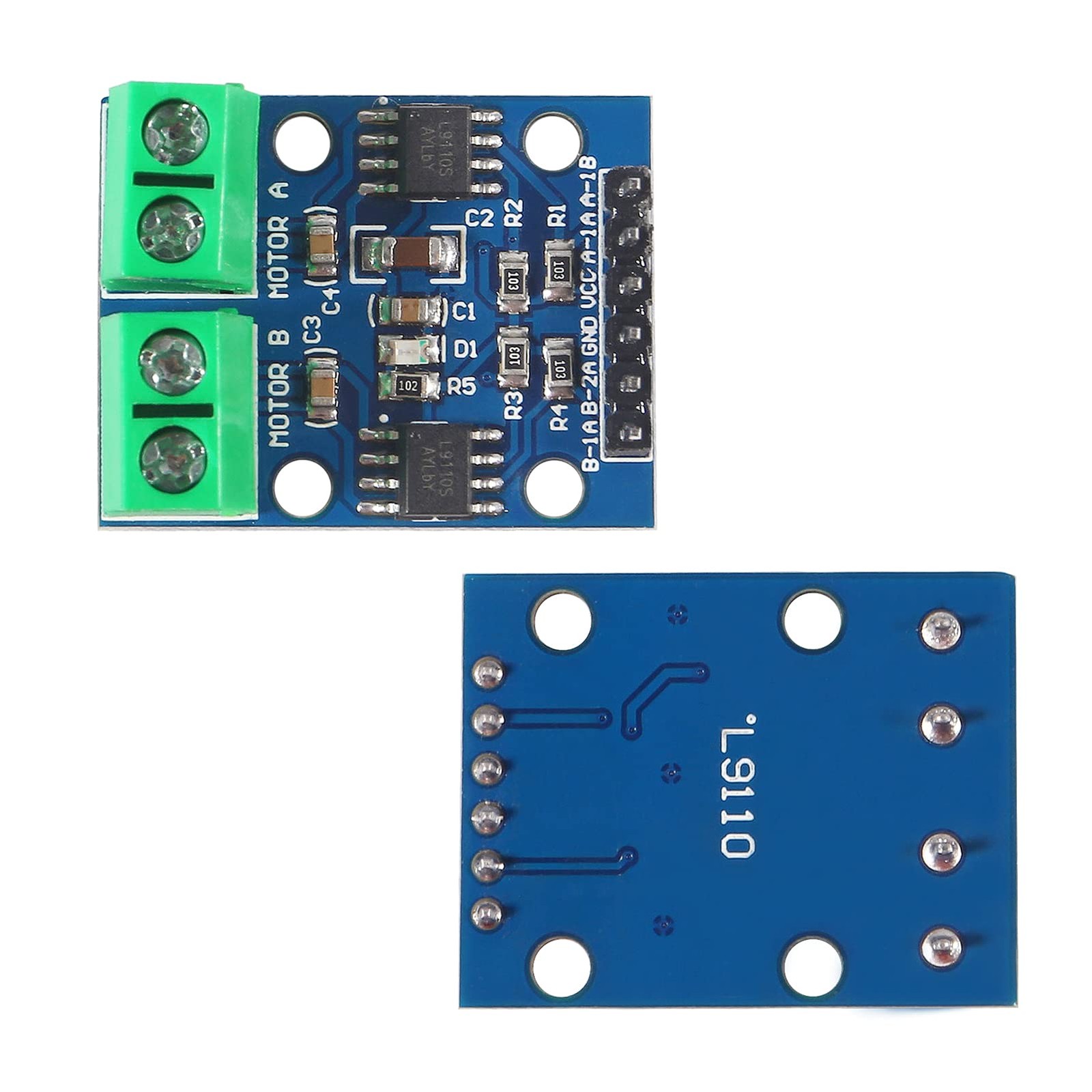 6pcs L9110S DC Motor Drive Module Stepper Motor Drive Controller Board 2.5-12…