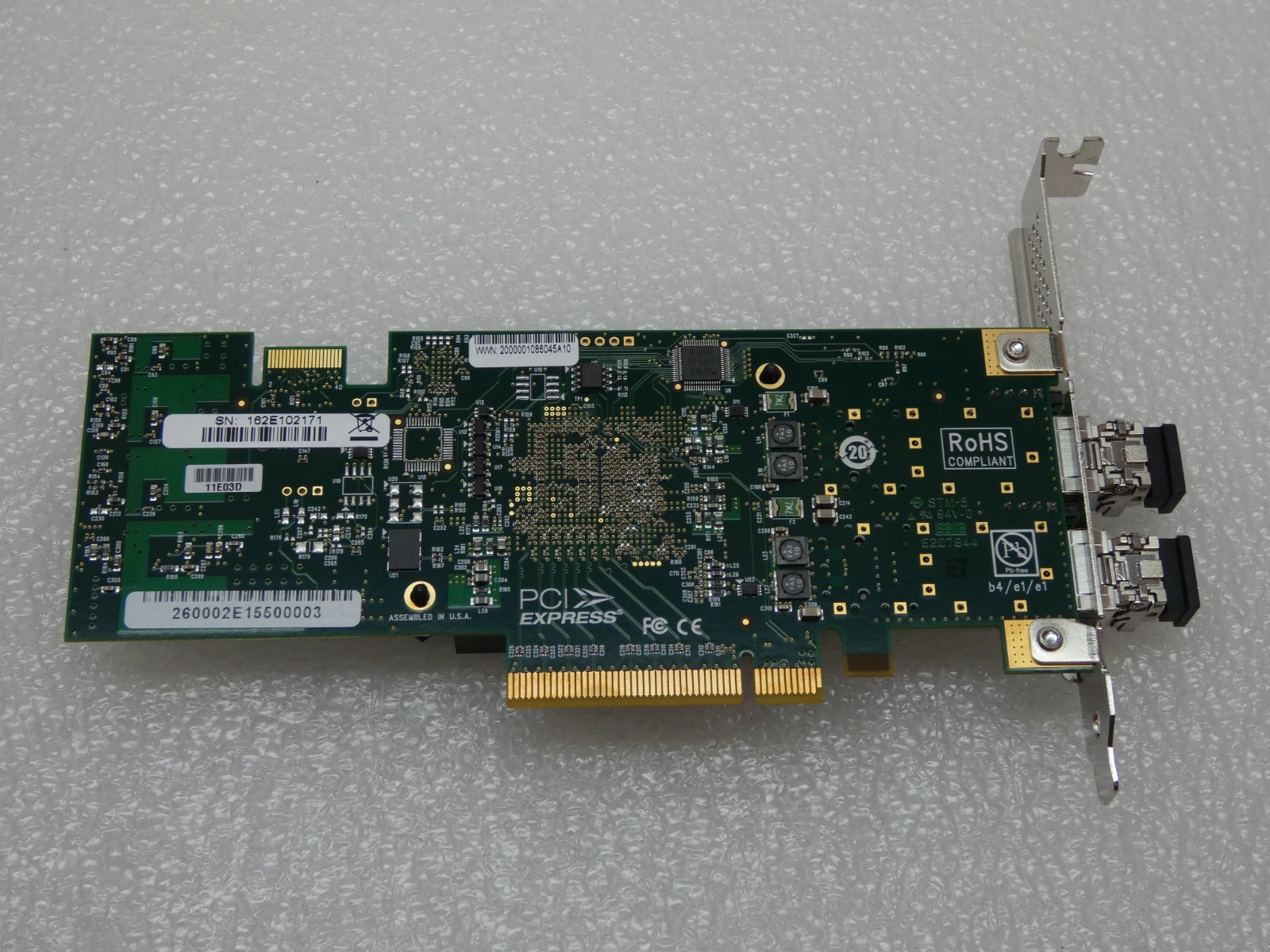 ATTO Celerity FC-162E 2-Port 16Gb Fibre Channel PCIe LP Network Card