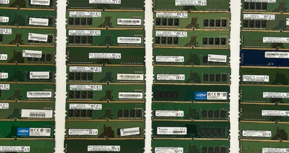 LOT OF 104 Mixed Major Brand 8GB Desktop RAM PC4 DDR4 Memory | 2133, 2400, 2666